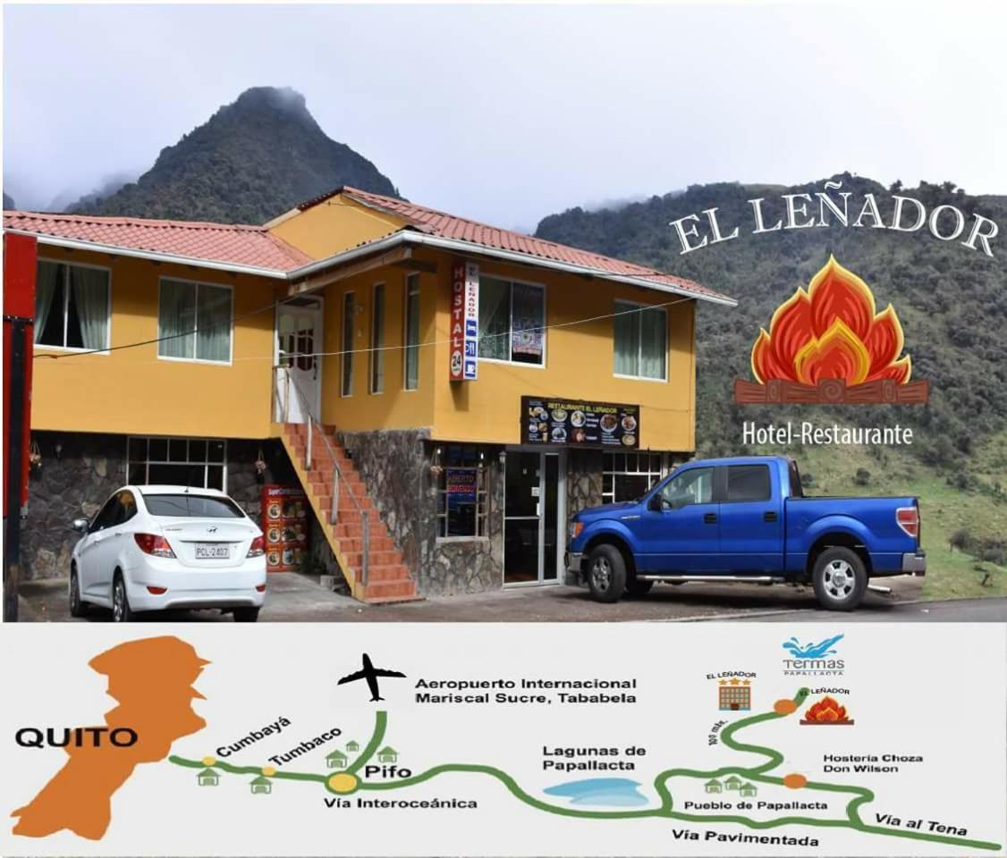 El Lenador Hotel Y Restaurante 파파약타 외부 사진